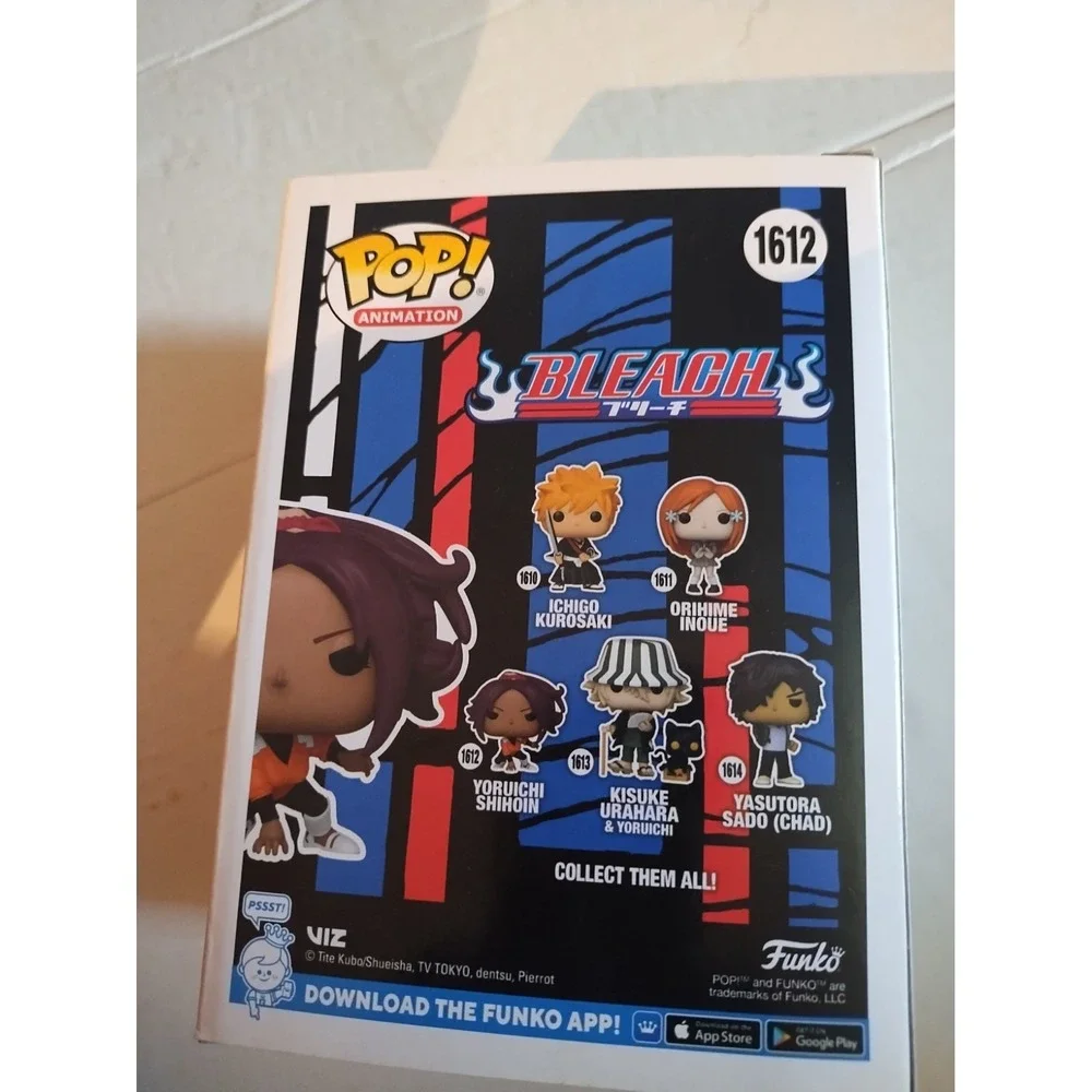 Funko Pop Bleach Yoruichi Shihoin 1612 Vinyl Figure Animation Anime 75512